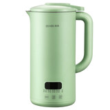 真米（ZEAMI）德国迷你豆浆机隔音微压家用免过滤煮熟多功能宿舍小型自动机破壁榨汁机 绿色600mL 12叶刀