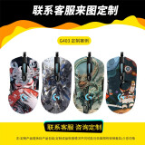 罗技（G） g403Hero游戏鼠标 电竞鼠标 有线鼠标 RGB炫光 吃鸡宏编程可调配重块 G403 HERO定制版-来图定制
