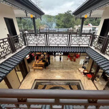 仿古中式护栏铝合金复古阳台栏杆别墅庭院民宿户外现代防护栏定制 款式五