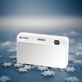 MUTRAIN数码照相机X10学生党ccd高清vlog旅游小卡片机校园女生自拍迷你mini相机镜面款-白色32G