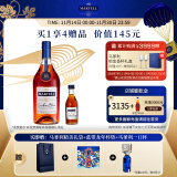 马爹利（Martell）蓝带XO级 干邑白兰地 洋酒  法国进口 送礼佳选 蓝带 500mL 1瓶 +蓝带50mL 1瓶