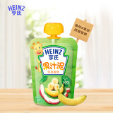 亨氏 (Heinz) 苹果香蕉水果泥120g（婴儿辅食 初期-36个月适用）