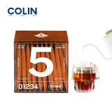 柯林咖啡 数字挂耳咖啡 法式风味手冲滤泡式黑咖啡粉 5号法式特醇12g*10袋