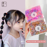 晨色一次性皮筋儿童宝宝扎头发不伤发橡皮筋女童婴儿小号发圈头绳发饰