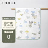 嫚熙（EMXEE）新生床单宝宝大号防漏尿床垫防水可洗婴儿隔尿垫 雨夜童话70x90cm