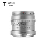 TTArtisan 铭匠光学50mm f1.2人像定焦镜头 银色 M4/3系统接口（奥巴、松下微单专用）