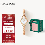 LOLA ROSE罗拉玫瑰小金表限定礼盒手表女生日礼物送女友