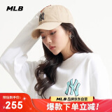 MLB棒球帽女士男士通用品牌帽子休闲运动鸭舌帽3ACP6601N-50SAS