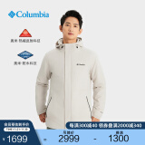 Columbia【蒋奇明同款】哥伦比亚情侣热能三合一鸭绒内胆防水冲锋衣XE5418 278米白色XE1504 M(175/96A)