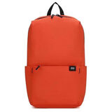 双肩包背包大容量登山包休闲轻便小学生书包可定制公司logo 橙色 15L[适中店长推荐]