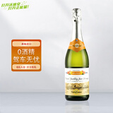沃迪安（VAL DE RANCE）无醇起泡酒0度无酒精香槟苹果酒法国进口有机认证女士气泡酒礼盒 水蜜桃单支装750ml*1