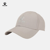 KELME/卡尔美运动休闲鸭舌帽棒球帽新款运动时尚帽子男女8101MZ5007 卡其色 均码