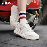 FILA 斐乐官方川行鞋FOSSO女鞋2025春夏帆布鞋休闲小白鞋