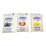 好享侬新疆嚼酸奶黄桃草莓百香果蓝莓燕麦味酸奶10袋装 黄桃+蓝莓混拼 10袋