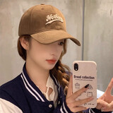 沪尚美馆大头围帽子男女春夏秋冬鸭舌帽潮流百搭户外棒球帽素颜防晒遮阳帽 Noth磨毛-（咖色54-64大头围）