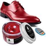 FAMACO法国进口鞋油皮鞋真皮保养油无色通用擦鞋套装皮具皮革护理绵羊油 314酒红色