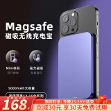 SUIDDY magsafe磁吸充电宝适用于苹果iphone15/14/13Pro快充无线移动电源 熏衣紫【强磁吸附+提速升级版】
