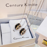 CENTURY& KINDLE三色项链男女生 情侣项链一对 情侣款吊坠 时尚简约嘻哈潮流网红 三色项链情侣款一对
