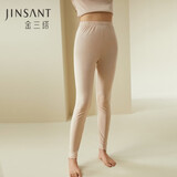 金三塔秋裤100%桑蚕丝单裤打底裤1NZF8C801 深肤色1130 XL