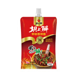 坝上鲜袋装辣酱鲜辣椒酱调味佐餐鲜椒鲜辣酱聚餐野炊 拌面拌饭酱 鲜辣椒酱（鲜辣）130克*10袋