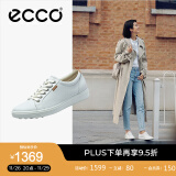 爱步（ECCO）板鞋女 时尚潮流百搭简约经典小白鞋日常休闲板鞋女 柔酷430003 白色43000301007 38 （偏小，建议选大一码）