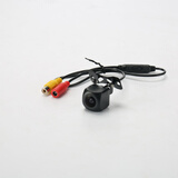 倒车影像车载后置摄像头防水高清夜视莲花头后摄小汽车通用汽车影像防震 高清星光夜视鱼眼镜头不配线