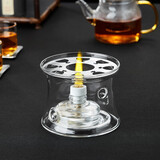 美斯尼 酒精炉加热保温底座煮茶壶玻璃温茶器恒温底座功夫茶具配件 酒精炉（小）