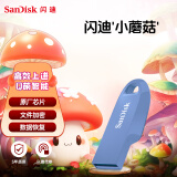 闪迪（SanDisk）128GB USB3.2 U盘 CZ550紫色 安全加密 数据恢复 学习电脑办公投标 小巧便携 车载 大容量优盘