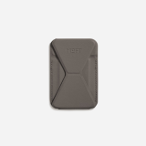 MOFT 磁吸手机支架卡包适配苹果15/14/13轻松手持便携带指环可折叠站立支撑架轻薄设计桌面支架 象灰 GEN4代