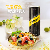 可口可乐（Coca-Cola）怡泉Schweppes 无糖零卡 苏打水汽水饮料 330ml*24罐 整箱装