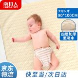 南极人(Nanjiren) 婴儿隔尿垫纯棉可洗超大防水成人床单姨妈月经期垫老人护理床垫新生儿童用品80*100cm