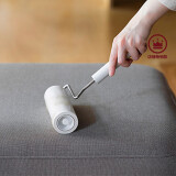 无印良品（MUJI）扫除用品系列 地毯除尘滚轮/替换纸 滚筒mini粘毛器 除尘滚轮替换纸宽16cm/90圈3个组