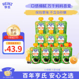 亨氏（Heinz）宝宝水果营养果汁泥多口味果泥婴儿辅食6-36个月适用 120g*10