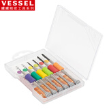 VESSEL威威精密螺丝刀TD-56S手机相机钟表维修十字一字螺丝套装6支套装