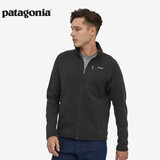 巴塔哥尼亚（Patagonia）男士针织防风保暖拉链夹克抓绒衣潮流开衫 Better Sweater 25528 BLK  针织面料摩擦易起球 L 180/185(CM)  79/90(KG)