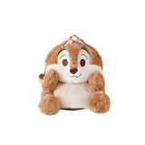 迪士尼正版草莓熊史迪奇毛绒公仔双肩包史迪仔背包学生书包毛绒包 迪士尼奇奇公仔双肩包