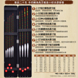 美之灵 浮漂套装+漂盒纳米鱼漂套装加粗尾醒目咬钩变色夜光漂电子漂浮标 套餐二十五竞技高灵敏纳米漂