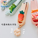 马博士 婴儿指甲剪儿童指甲刀宝宝剪指甲刀新生儿指甲钳2个装 萝卜+恐龙