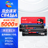 绘威CB436A 36A易加粉硒鼓2支装 适用惠普hp36a P1503 P1505 M1120 M1120n M1522 M1522nf打印机一体机墨盒