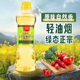 长康 食用油 绿态正宗压榨菜籽油900ml 非转基因物理压榨一级