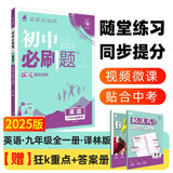 2025版初中必刷题 英语九年级全一册 译林版 初三教材同步练习题教辅书 理想树图书