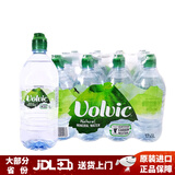 富维克（VOLVIC）法国原装进口 富维克火山岩天然矿泉水饮用水 大瓶家庭装水泡茶水 1000ml*12 塑料瓶