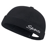 GLO-STORY复古文艺唐帽男女潮流嘻哈地主帽无檐瓜皮帽 MMZ834008