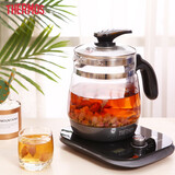 膳魔师（THERMOS）养生壶玻璃烧水壶1.8L煮水果茶花茶熬药煮粥多功能耐高温EHA-1316E 浅灰色 1.8L