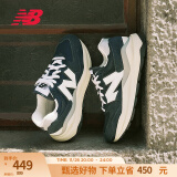 NEW BALANCE NB5740官方休闲鞋男鞋女鞋情侣网面舒适透气百搭情侣运动鞋 藏青色 M5740VLB 38 (脚长23.5cm)