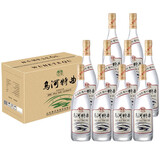 乌河 49度荷香型乌河特曲 纯粮食固态发酵高度白酒 百年乌河 山东味道 49%vol 500mL 10瓶 整箱