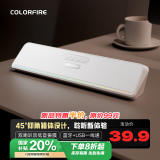 Colorfire七彩虹电脑音响音箱家用桌面超重低音炮台式机笔记本网课长条蓝牙收款音箱45°仰角设计 CL100 白色