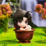 擎苍魔道祖师魏无羡蓝忘机夏日沐歌手办玩具动漫周边公仔娃娃桌面摆件 魏无羡