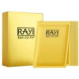 芮一ray泰国面膜35g（保湿补水修复痘印收缩毛孔金银婴儿蚕丝面膜套) 金色五盒共50片【修复滋养】