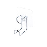 荐源浴室卫生间不锈钢免打孔脸盆挂架 挂钩 洗脸盆收纳架置物架 面盆挂钩 一个装